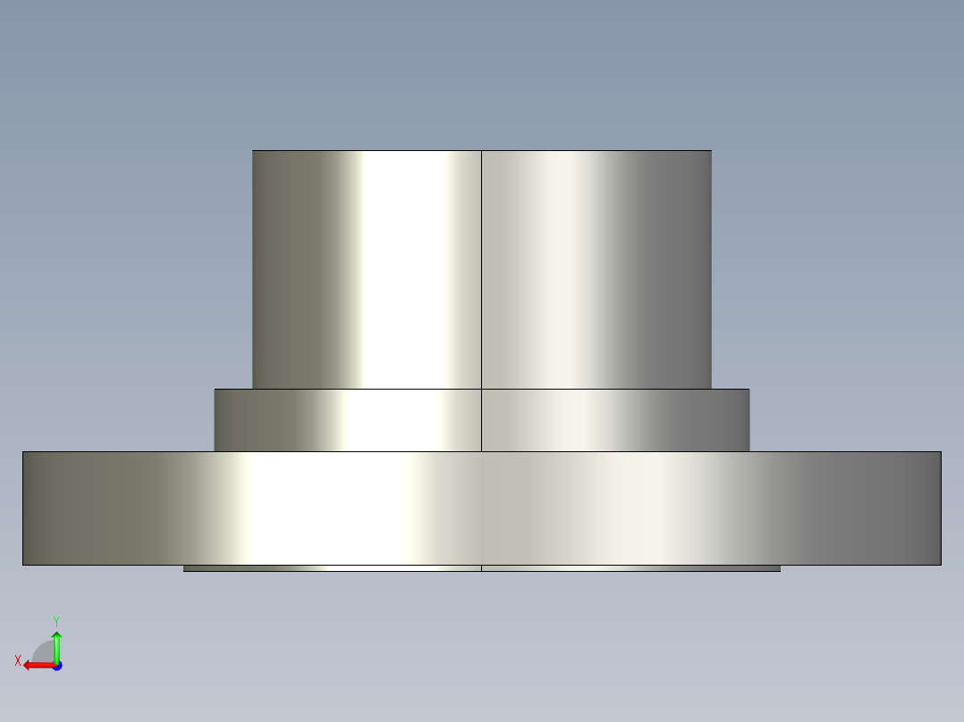 船舶管路系统SeaCor_Flange Vanstone_SPIG_37J156040_4in后视图