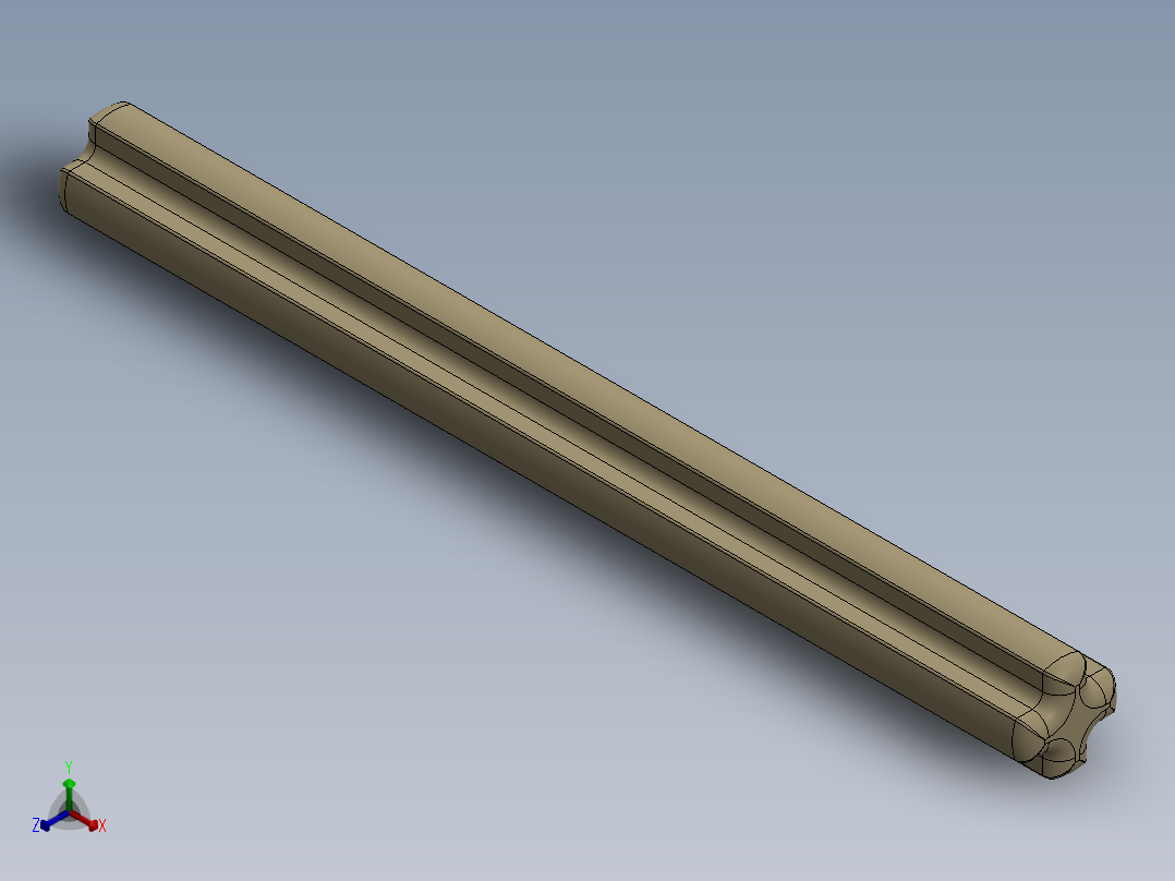 乐高机械组车桥-3706 Tan Technic Axle 6