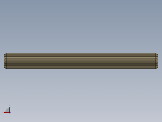 乐高机械组车桥-3706 Tan Technic Axle 6后视缩略图