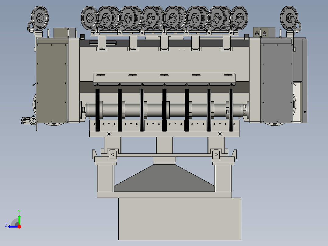 开方机改造G6三维右视图
