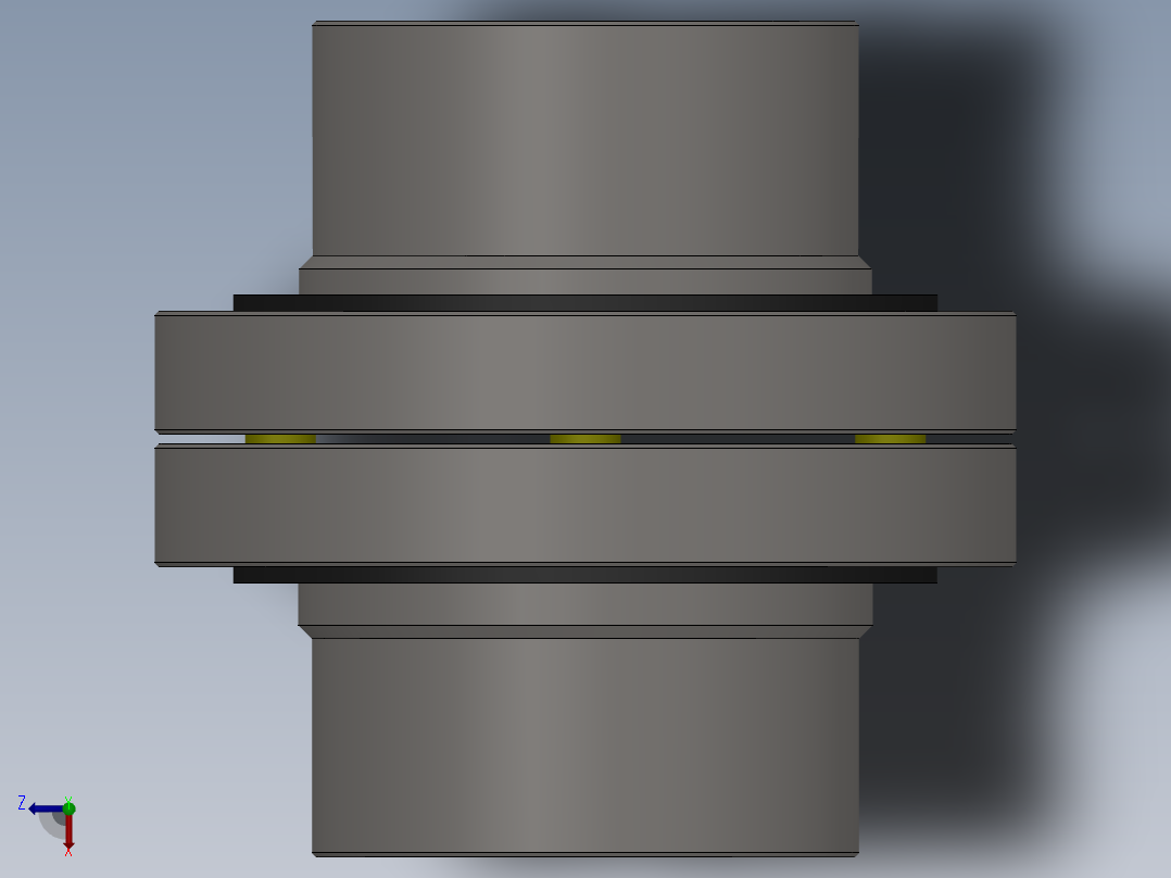 14种LX型弹性柱销联轴器集合大全俯视图