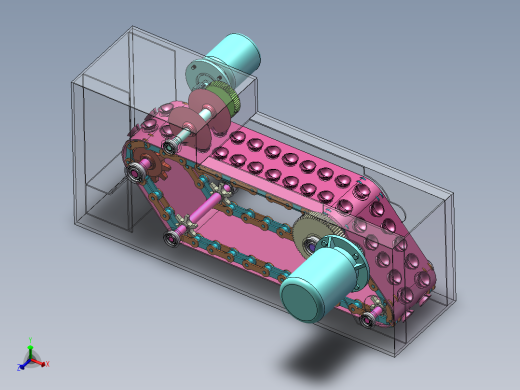 板栗切口机三维