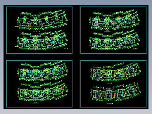 某高层住宅平面图