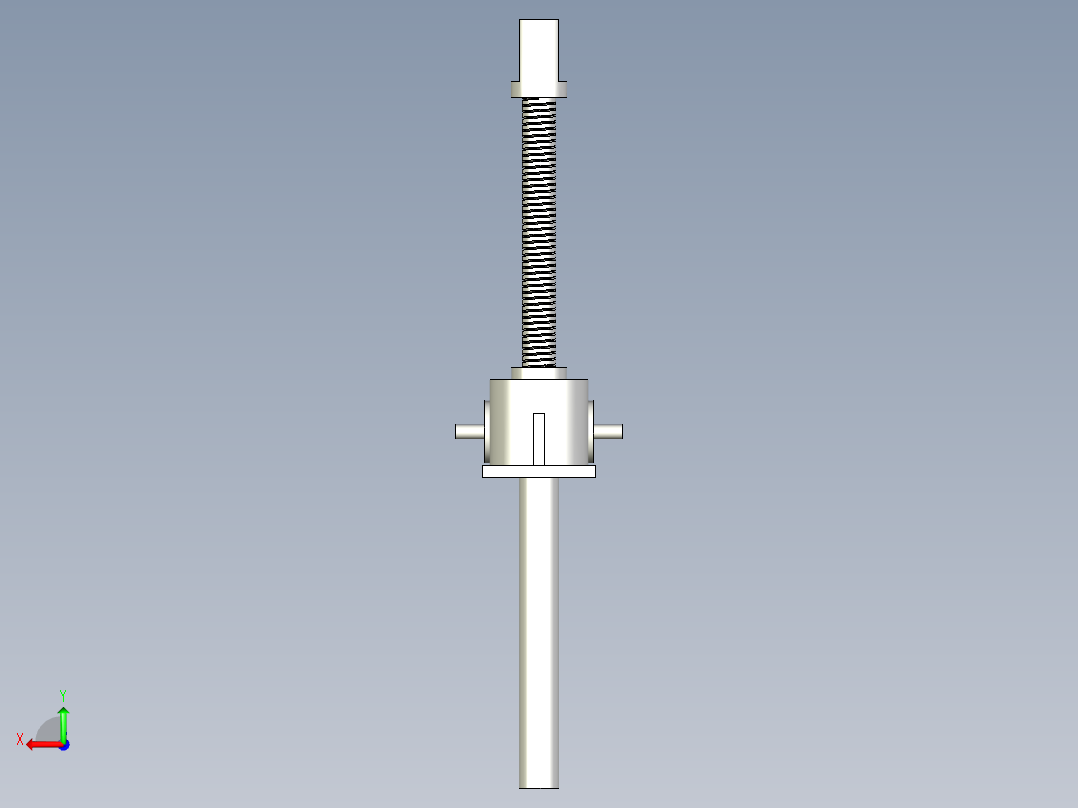 丝杆升降机slw20后视图
