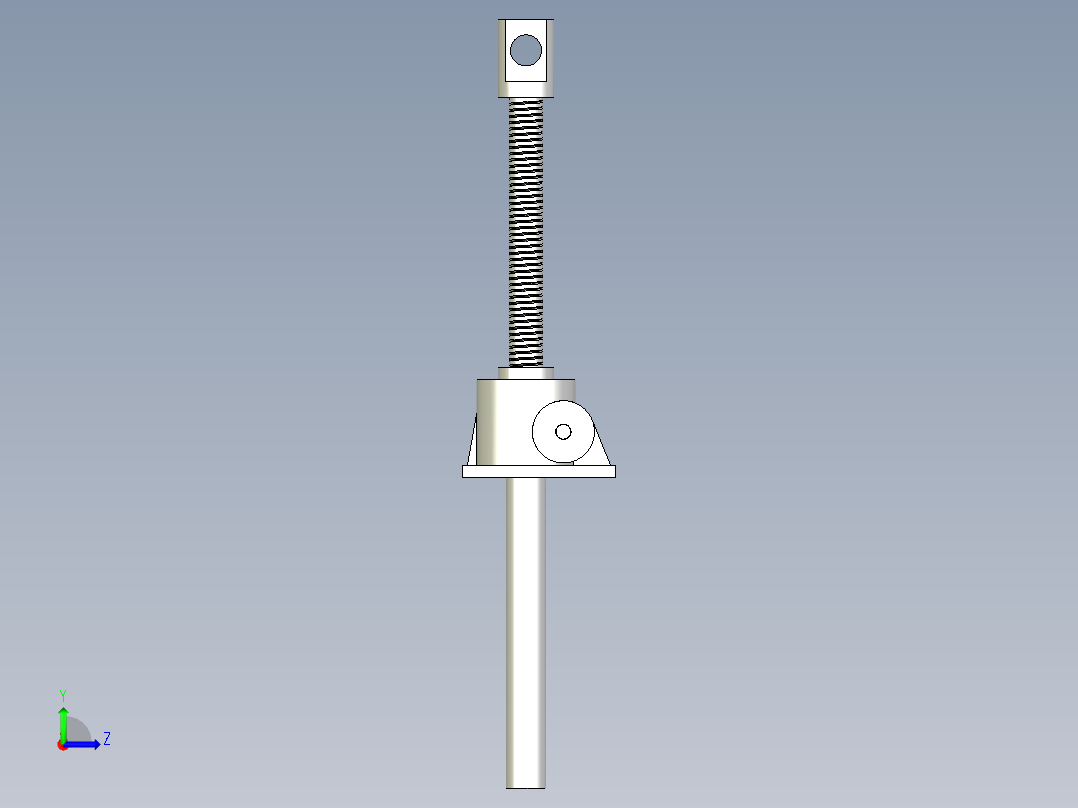 丝杆升降机slw20左视图