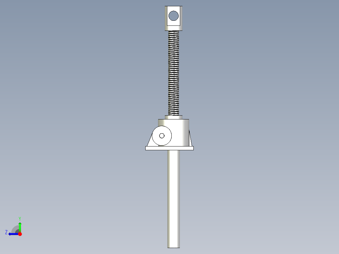 丝杆升降机slw20右视图