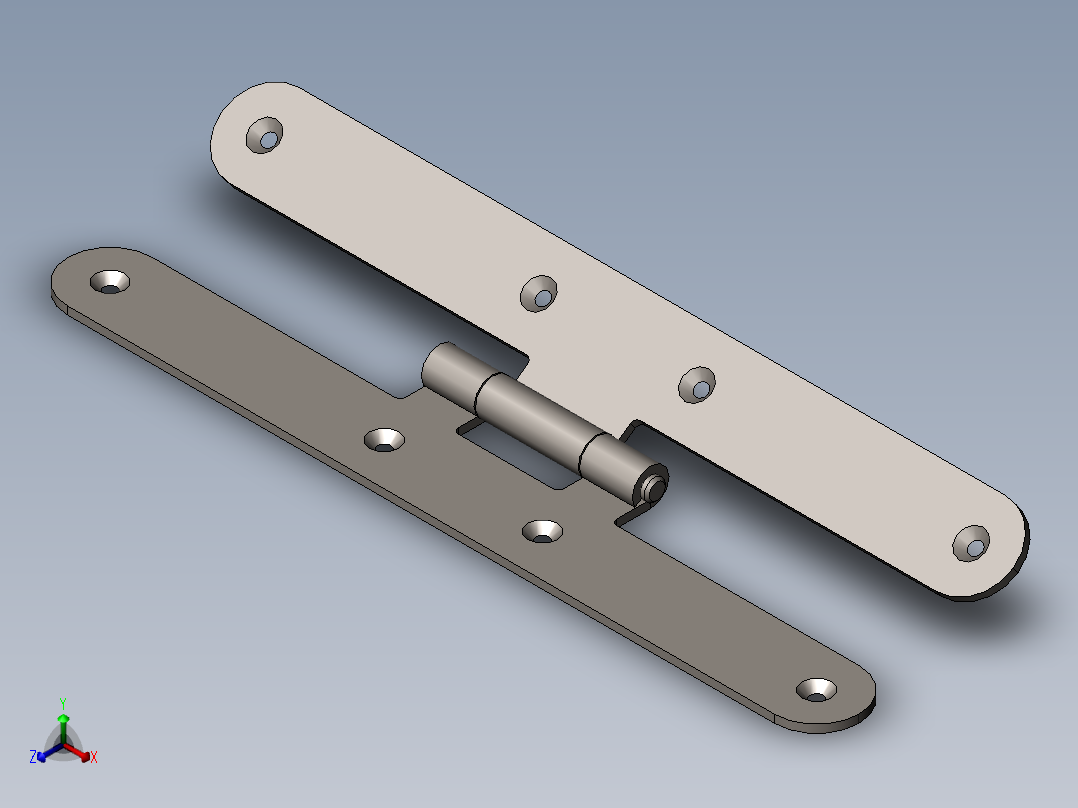 铰链、(12)正等轴测图