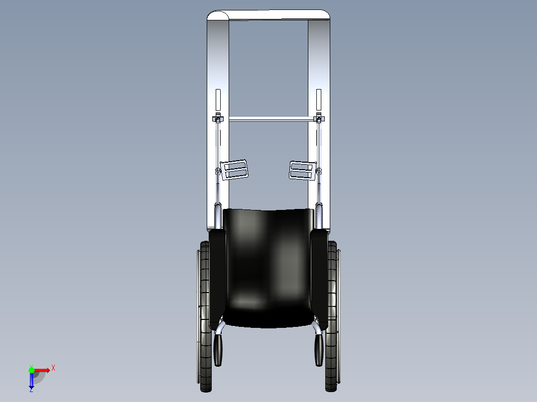 B3003380-爬楼梯轮椅俯视图