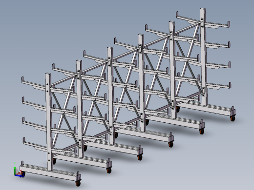 货架、商场衣服架