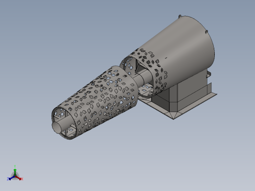 桑拿炉正等轴测缩略图