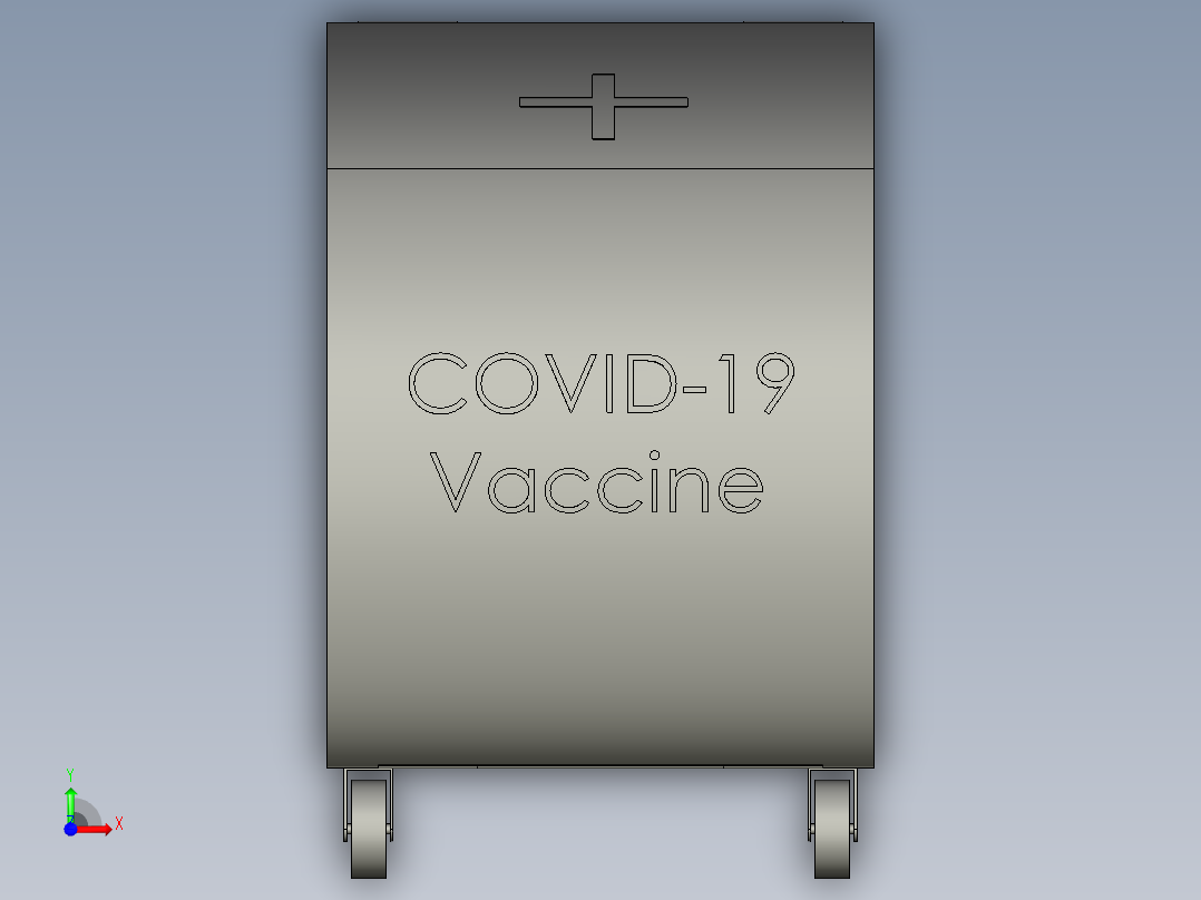 A3003525-疫苗运输车前视图