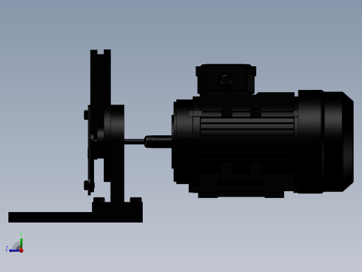 电动锯条模型右视缩略图