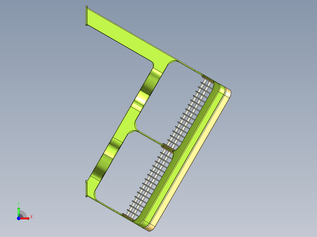 置物架（环境设计）前视图