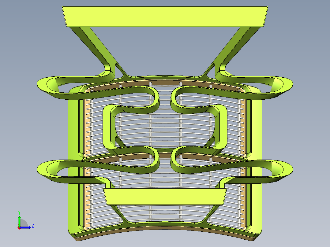置物架（环境设计）左视图