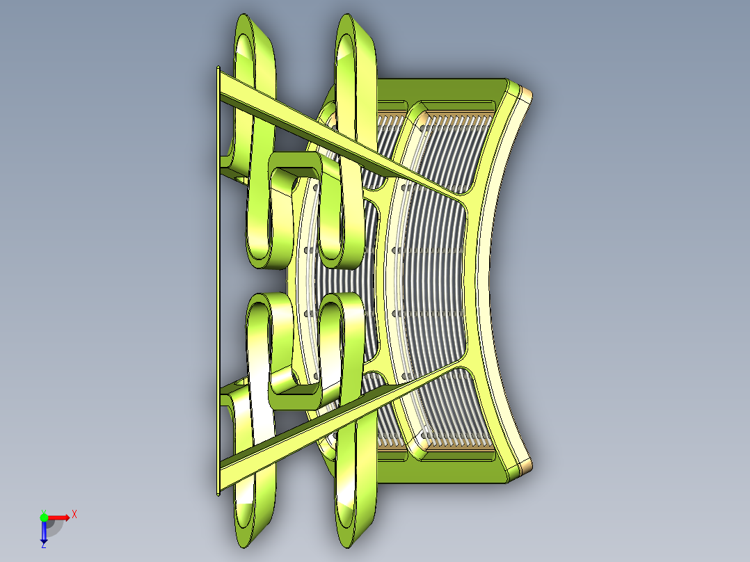 置物架（环境设计）俯视图