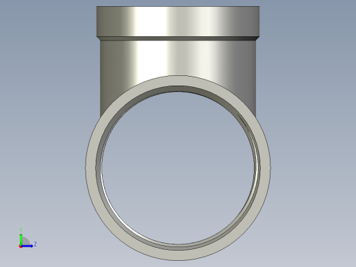 螺纹管三通-异径 DN40-DN32左视缩略图