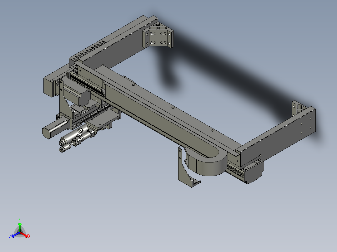 (917)1螺丝机总装ding正等轴测图