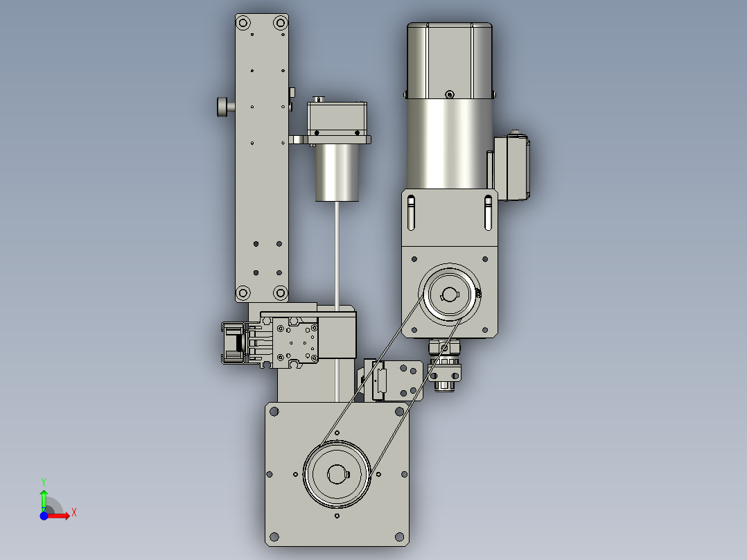 LXYC-BOSS020500-外圆检测机构前视图