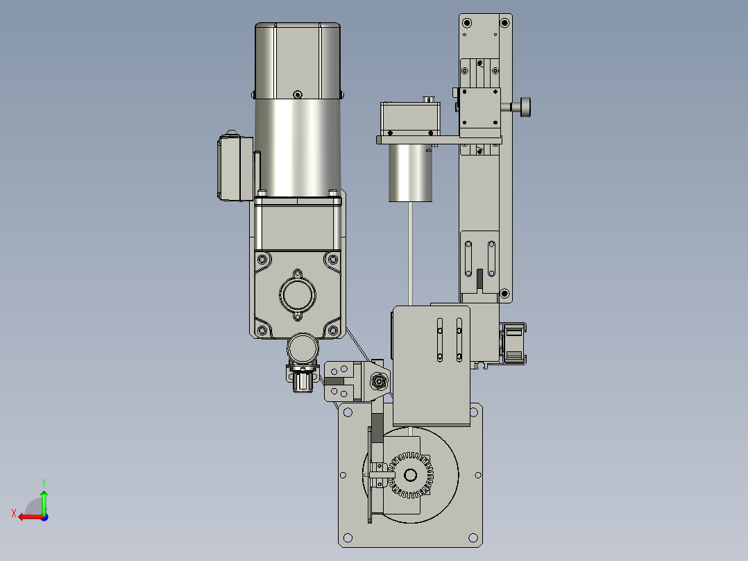 LXYC-BOSS020500-外圆检测机构后视图