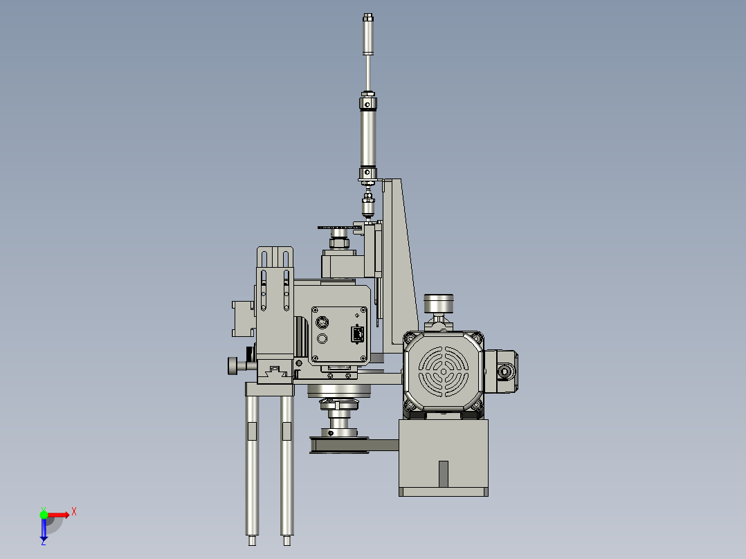 LXYC-BOSS020500-外圆检测机构俯视图