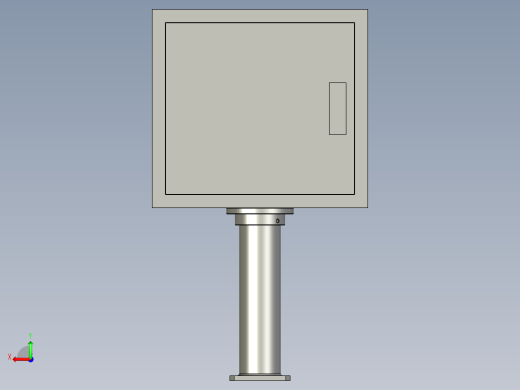 装配体-7寸人机控制箱后视缩略图