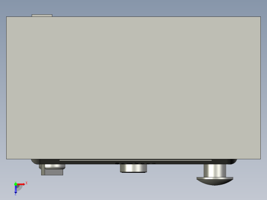 装配体-7寸人机控制箱俯视缩略图