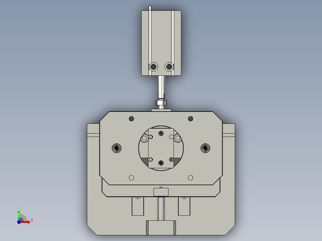 A-2113-004(51DXX)-3气动折弯机前视图
