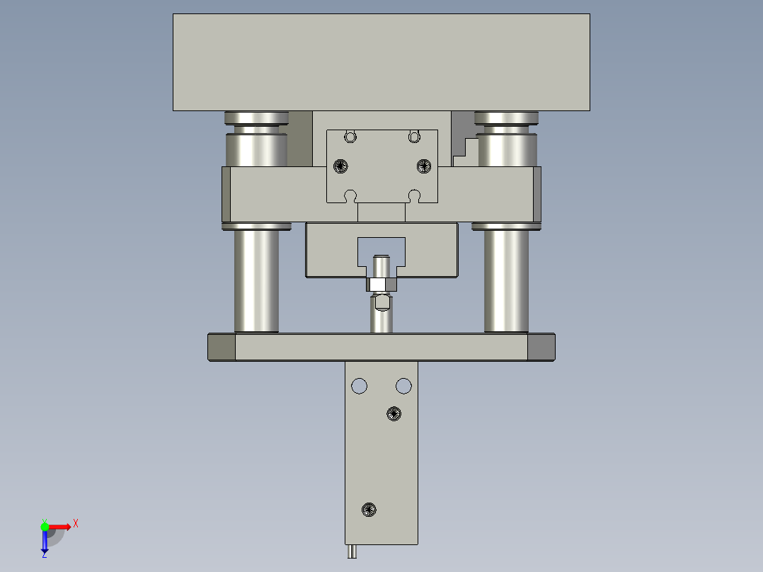 A-2113-004(51DXX)-3气动折弯机俯视图