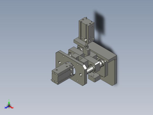 A-2113-004(51DXX)-3气动折弯机正等轴测缩略图