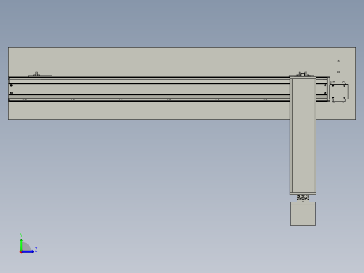 移位机构总成2左视缩略图