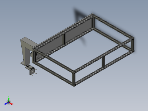 移位机构总成2正等轴测缩略图