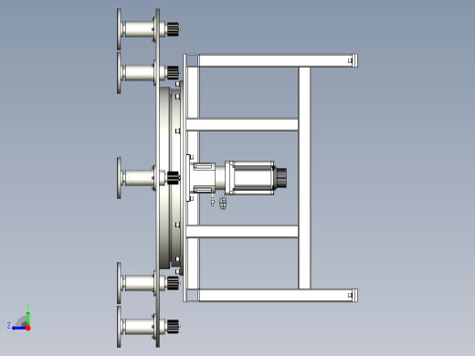 八工位到位自转装置右视缩略图