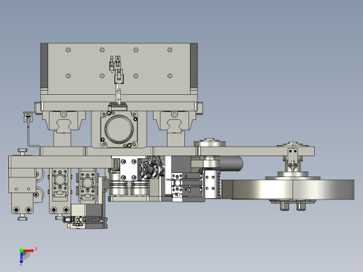 封边机-短边组件-100俯视缩略图