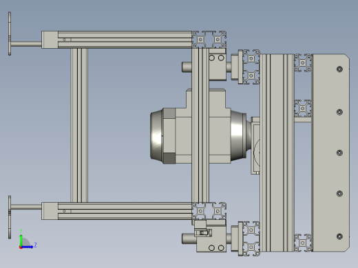 第二移栽机总成左视缩略图