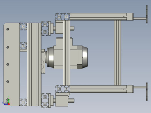 第二移栽机总成右视缩略图