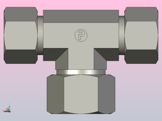 EO管接头三通异径管TR16 20 16S71.stp后视缩略图