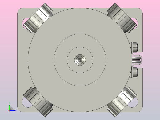 J40SY40直流伺服电机[J40SY40]左视缩略图