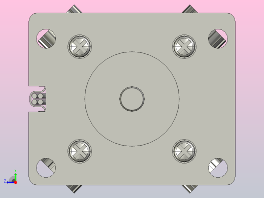 J40SY40直流伺服电机[J40SY40]右视缩略图