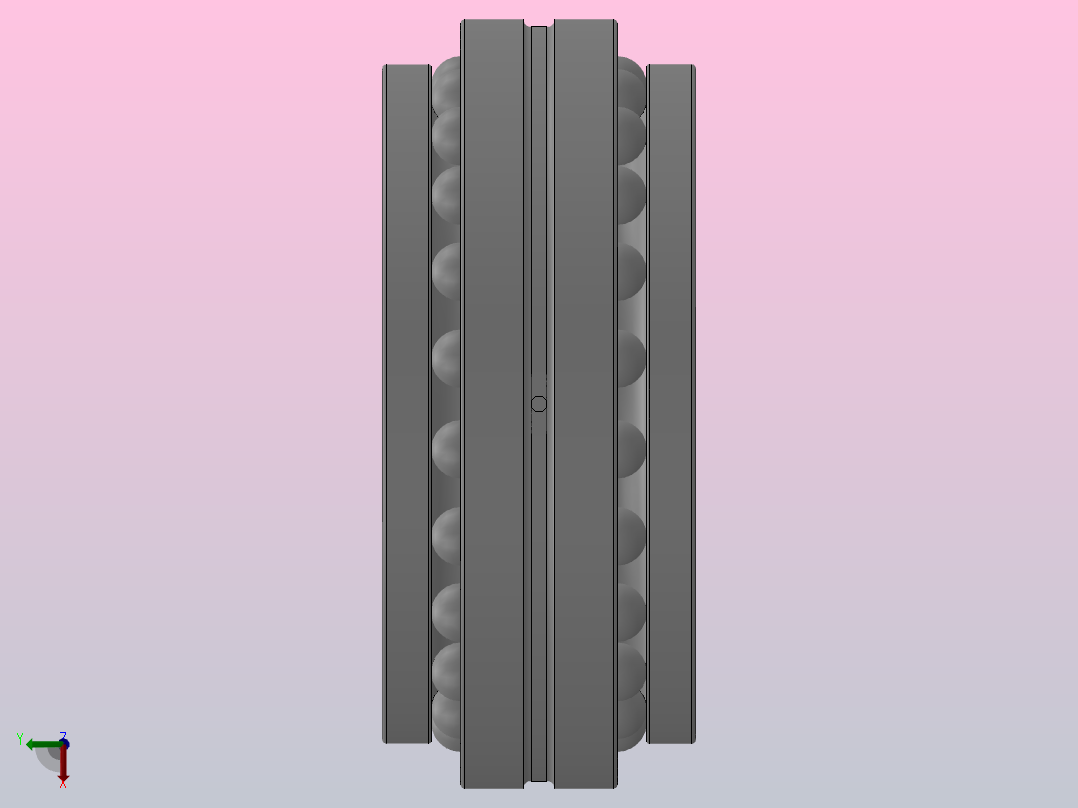 机床主轴用双向推力角接触球轴承_234468后视图