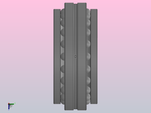 机床主轴用双向推力角接触球轴承_234468俯视缩略图