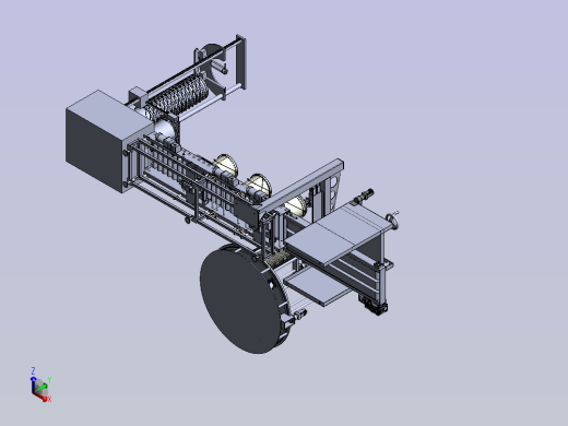 斗式分离器正等轴测缩略图