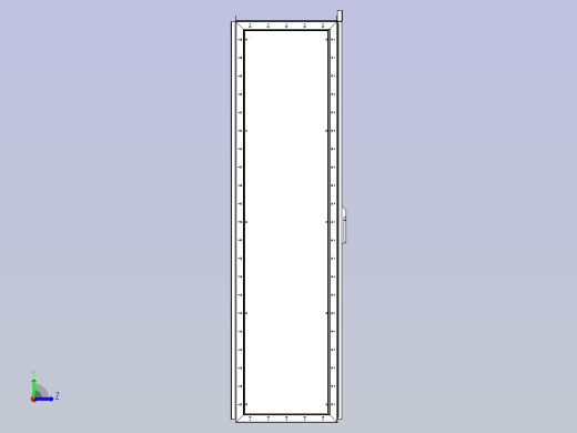 GGD网络机柜2200-600-600左视缩略图