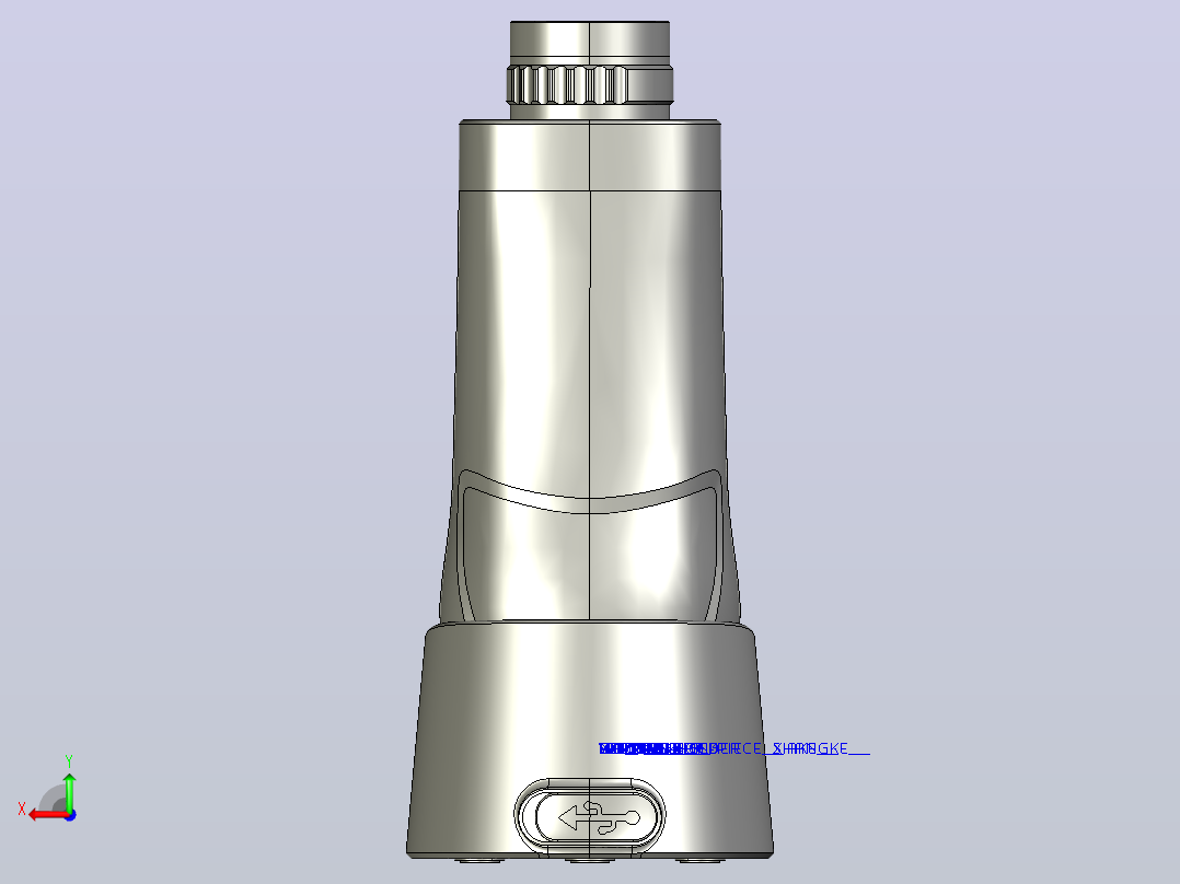 便携式超声雾化器 结构+BOM后视图
