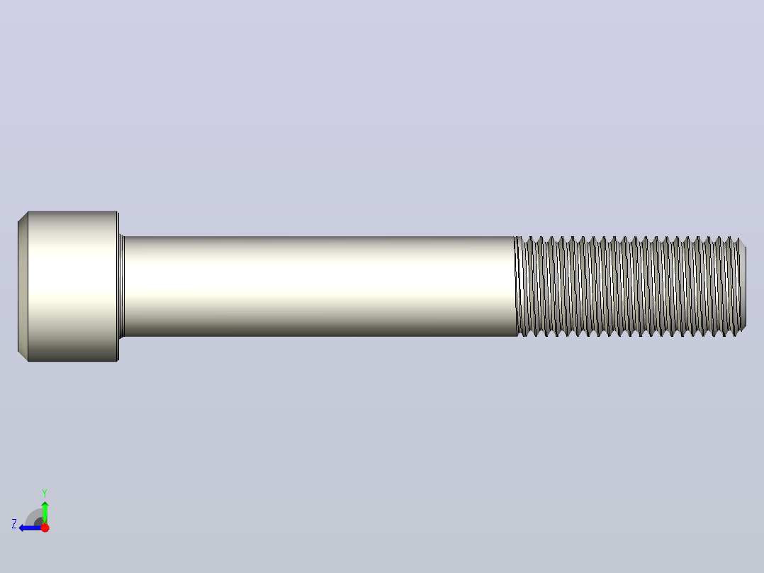 DIN_EN_ISO_4762_M48x300.ipt内六角螺钉右视图