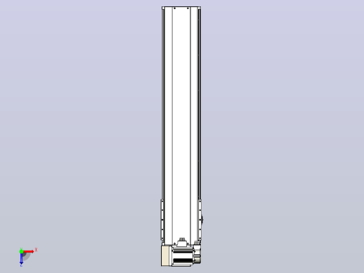 皮带直线轴半封闭可选导轨TPA-HNB-220D-176-L950-LU-C-P1K-N3俯视缩略图