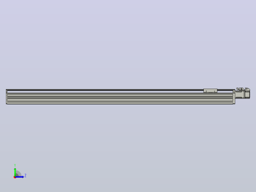 日规模组半封闭丝杆TPA-HNR-65S-1610C-L900-M-C-P10-N3左视缩略图