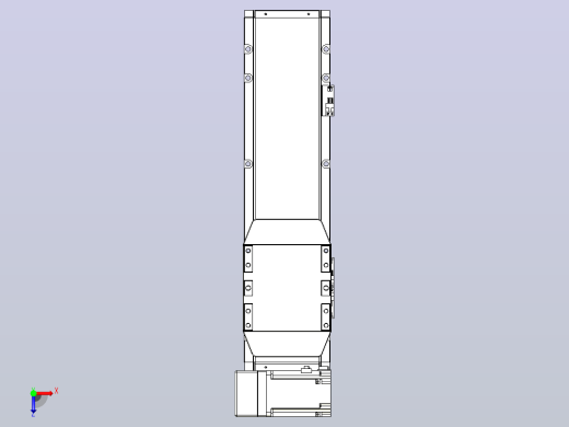 机器人皮带驱动直线轴TPA-GCB-150-P80-L300-LU-M75-N3俯视缩略图