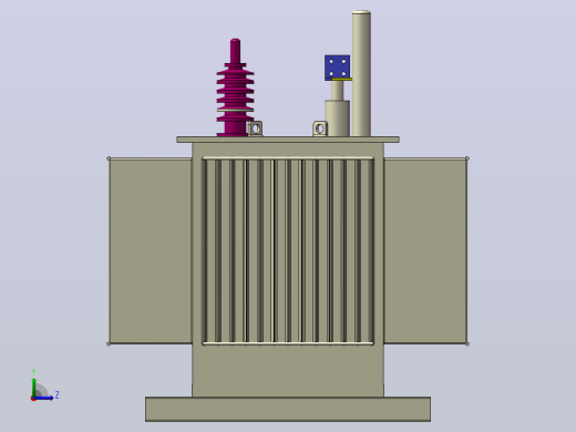 S13-M-630 kva yatrafosu-油变压器左视缩略图