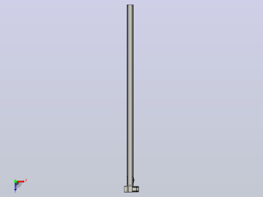 皮带直线轴半封闭可选导轨TPA-HNB-65S-90-L1800-LP-C-P10-N3俯视缩略图