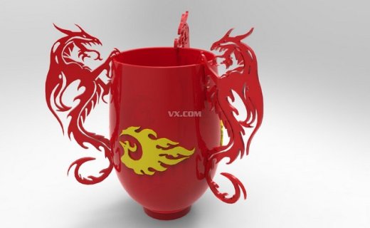 龙型水杯缩略图